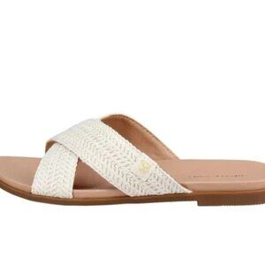 Draper James Women's Size 7 White Alex Sandals NWT